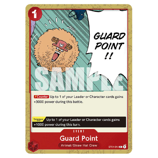 Guard Point PRB-01-ST01-014 card from the One Piece set Premium Booster