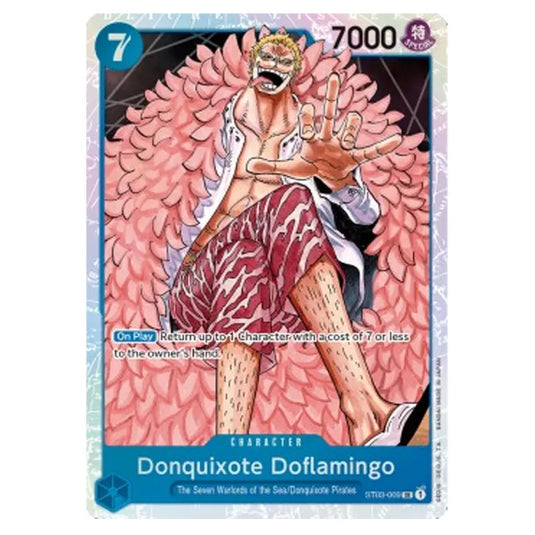 One Piece - Starter Deck - The Seven Warlords of the Sea - Donquixote Doflamingo - ST03-009