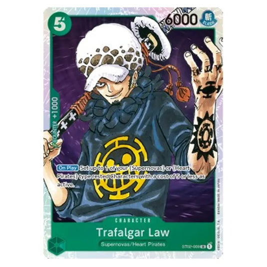 One Piece - Starter Deck - Worst Generation - Trafalgar Law - ST02-009 One Piece - Starter Deck - Worst Generation - Trafalgar Law - ST02-009