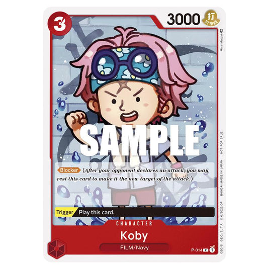 One Piece - Film Red - Koby (Promo Card) - P-014