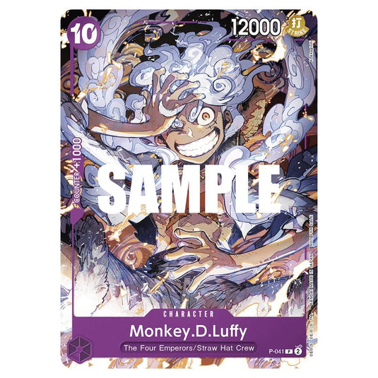One Piece - Pirates Party - Monkey.D.Luffy (Promo Card) - P-041