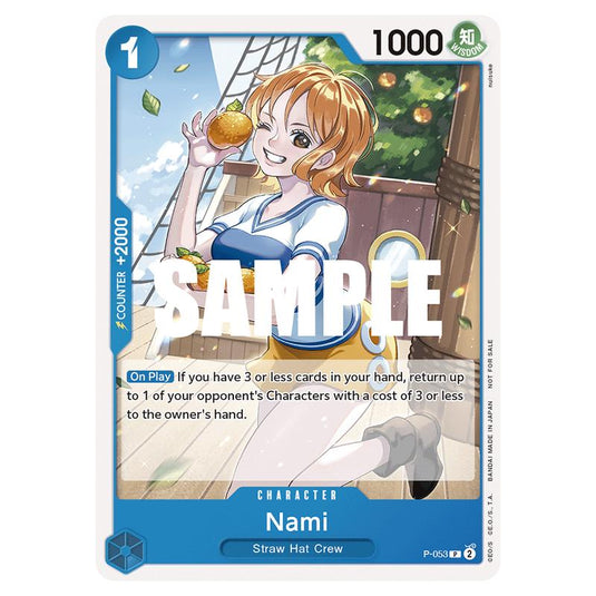 One Piece - Sealed Battle Kit Vol.1 - Nami (Promo Card) - P-053