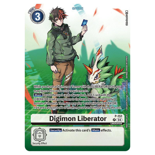 Digimon Card Game - Promo - Digimon Liberator - P-151