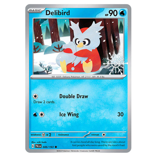 Pokemon - Scarlet & Violet - Paldea Evolved - Delibird - 046/193 - Holiday Calendar
