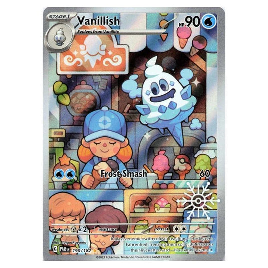 Pokemon - Scarlet & Violet - Paradox Rift - Vanillish - 190/182 - Holiday Calendar