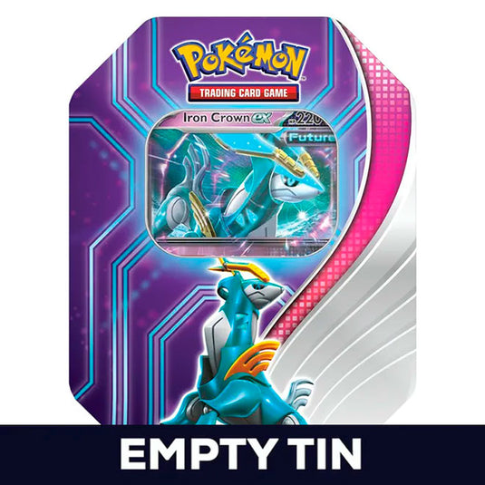 Pokemon - Paradox Destinies Tin - Iron Boulder ex (Empty)