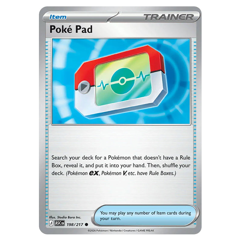 Pokemon - Mega Evolution - Ascended Heroes - Poké Pad - 198/217
