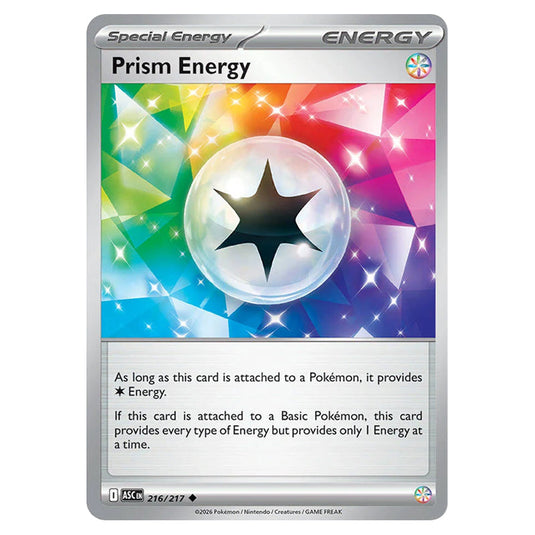 Prism Energy 216 card from the Pokemon set Ascended Heroes