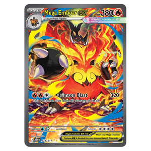 Pokemon - Mega Evolution - Ascended Heroes - Mega Emboar ex - 273/217