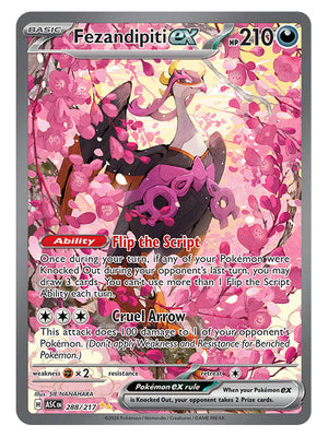 Pokemon - Mega Evolution - Ascended Heroes - Fezandipiti ex - 288/217