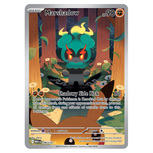 Marshadow 146 card from the Pokemon set Mega Evolution - Base Set