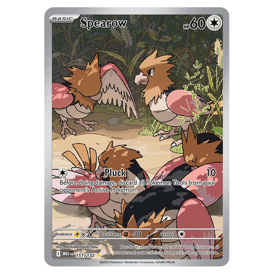 Spearow 151 card from the Pokemon set Mega Evolution - Base Set