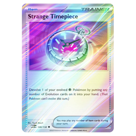 Pokemon - Mega Evolution - Base Set - Strange Timepiece - 128/132 - (Reverse Holo)