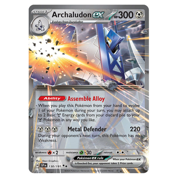 Pokemon - Scarlet & Violet - Surging Sparks - Archaludon ex