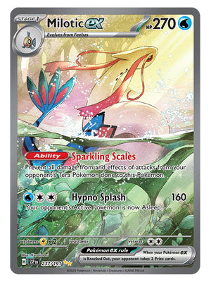Pokemon - Scarlet & Violet - Surging Sparks - Milotic ex - 237/191
