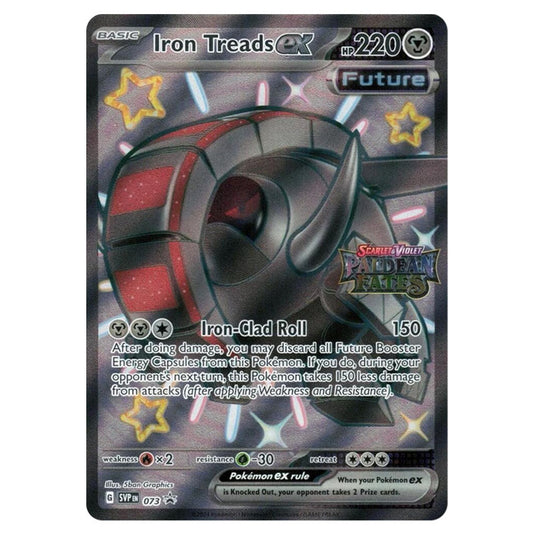 Pokemon - Scarlet & Violet - SVP - Black Star Promos - Iron Treads ex - SVP073 (Stamped)