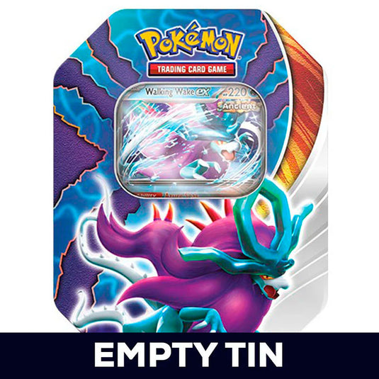 Pokemon - Paradox Clash - Walking Wake Tin- empty