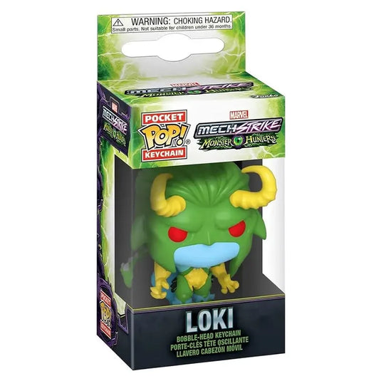 Pocket POP! Keychain - Marvel Monster Hunters - Loki - Keyring