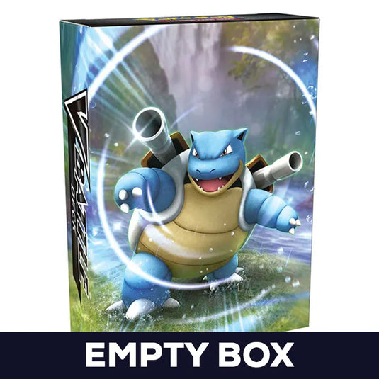 Pokemon - Blastoise V Battle Deck - Blastoise V - Empty Deck Box