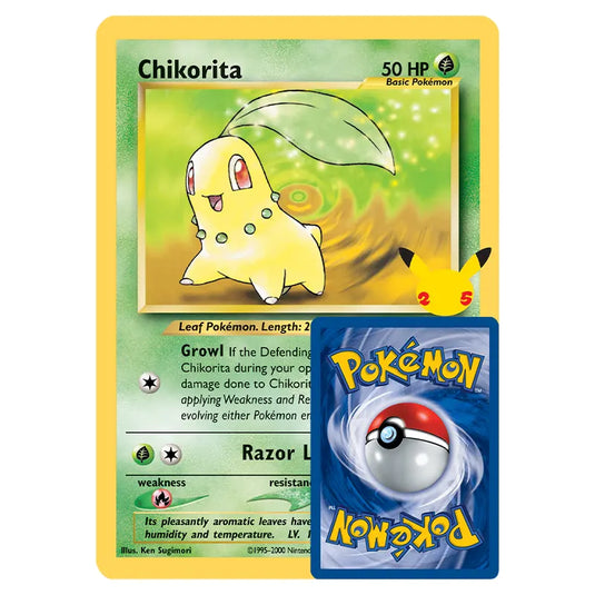 Pokemon - Chikorita - Oversized Promo Card