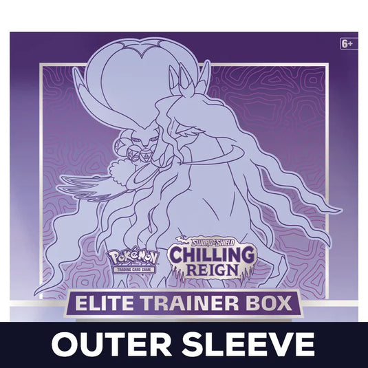Pokemon - Chilling Reign - Shadow Rider Calyrex - Elite Trainer Box - Outer Sleeve