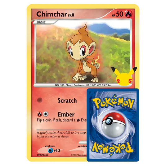 Pokemon - Chimchar - Oversized Promo Card