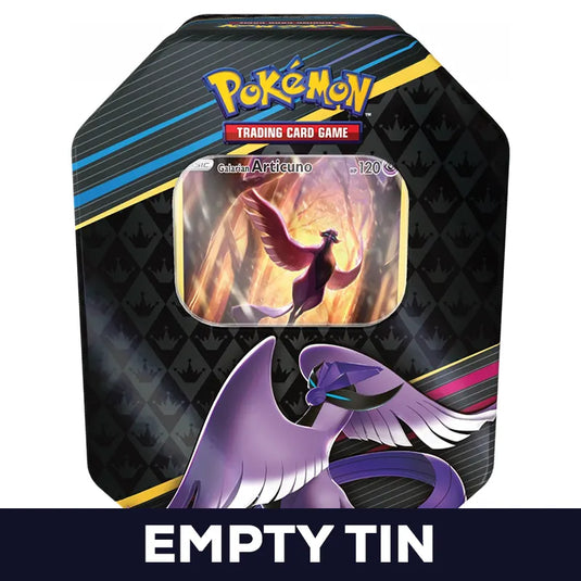 Pokemon - Crown Zenith - Galarian Articuno Tin - Empty Tin