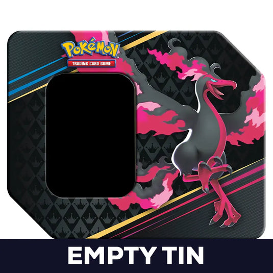 Pokemon - Crown Zenith - Galarian Moltres - Empty Tin