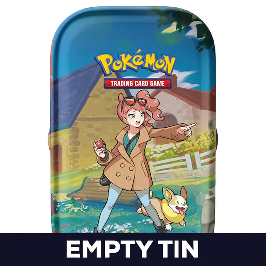 Pokemon - Crown Zenith - Mini Tins - Sonia - Empty Mini Tin