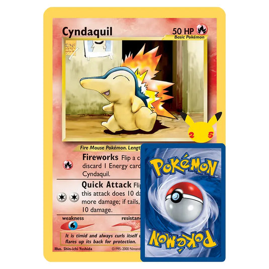 Pokemon - Cyndaquil - Oversized Promo Card