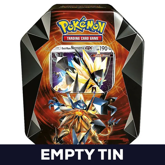 Pokemon - Dusk Mane Necrozma GX Tin - Empty Tin