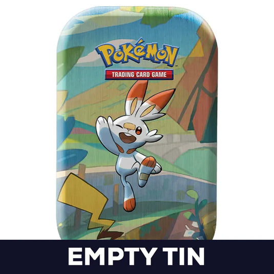Pokemon - Galar Pals Mini Tin - Scorbunny & Pikachu (Empty Tin)