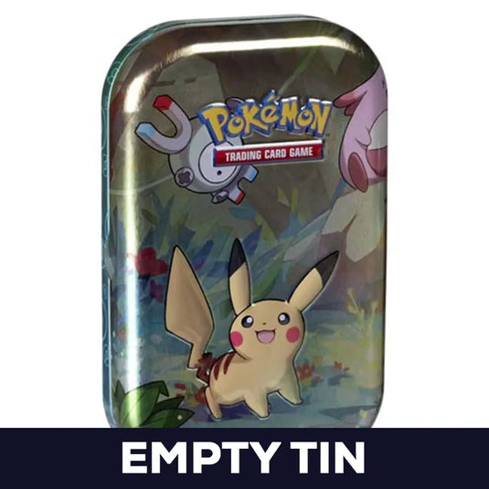 Pokemon - Kanto Friends - Pikachu - Empty Mini Tin