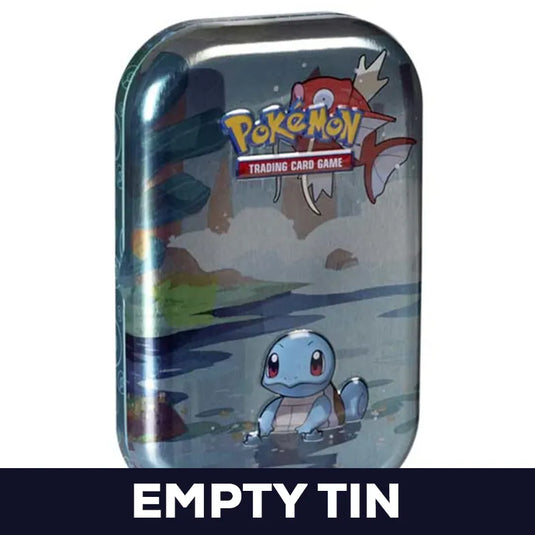 Pokemon - Kanto Friends - Squirlte - Empty Mini Tin