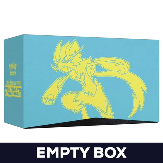 Pokemon - Lost Thunder - Empty Elite Trainer - Storage Box (Zeraora)