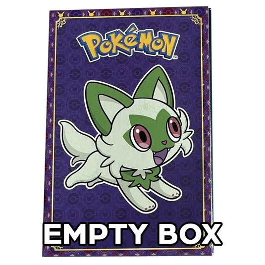 Pokemon - McDonald's Collection 2023 - Sprigatito Purple - Empty Box