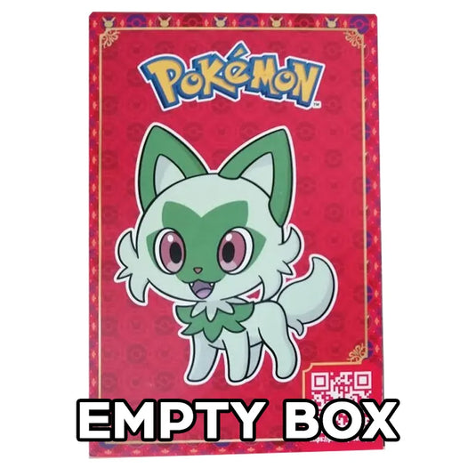 Pokemon - McDonald's Collection 2023 - Sprigatito Red - Empty Box
