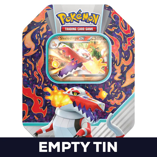 pokemon trading card game paldea partners tin Pokemon - Paldea Partners Tin - Skeledirge