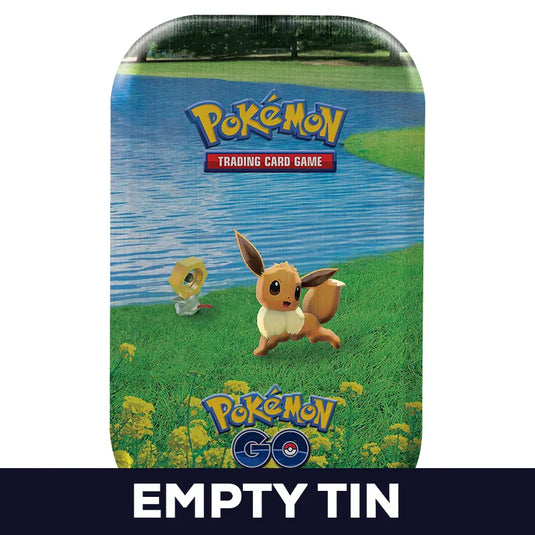Pokemon - Pokemon Go - Mini Tins - Eevee & Meltan - Empty Mini Tin