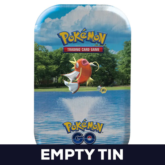 Pokemon - Pokemon Go - Mini Tins - Magikarp & Meltan - Empty Mini Tin
