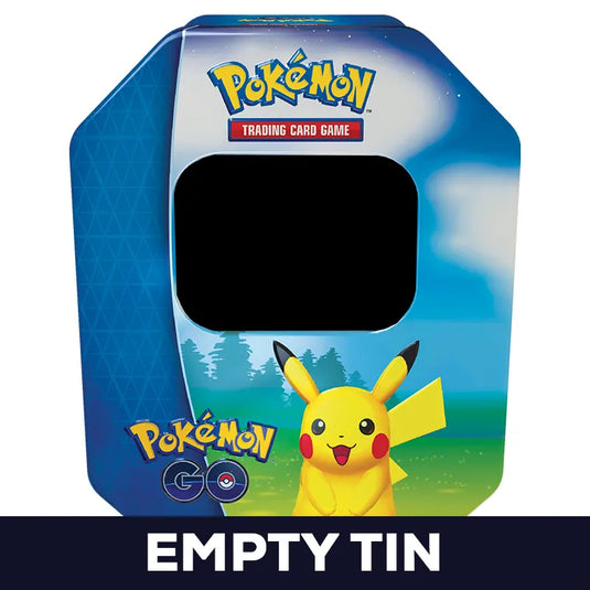 Pokemon - Pokemon Go - Pikachu Tin - Empty Tin
