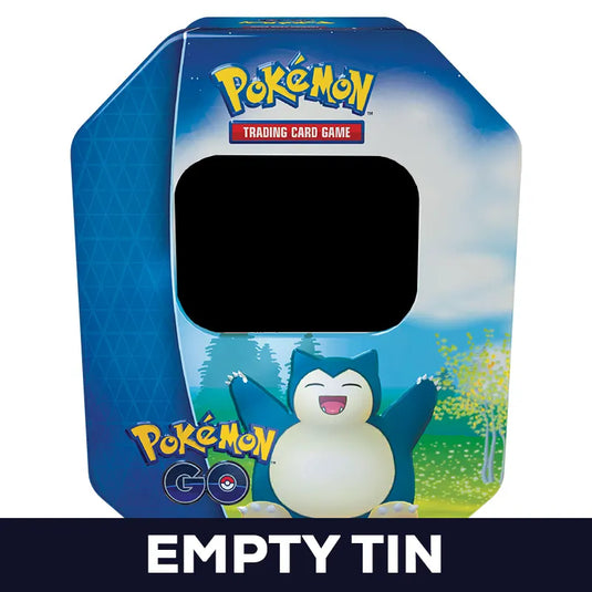 Pokemon - Pokemon Go - Snorlax Tin - Empty Tin