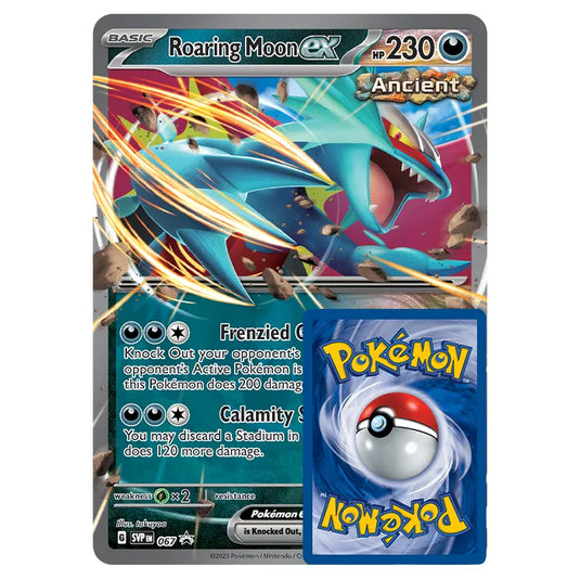 Pokemon - Roaring Moon ex - Oversized Promo Card (SVP067)