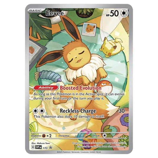 Pokemon - SV Black Star Promos - Eevee SVP173