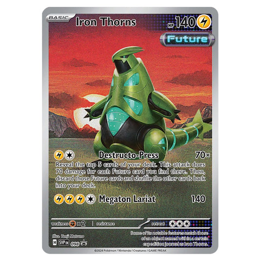 Pokemon - SV Black Star Promos - Iron Thorns SVP098