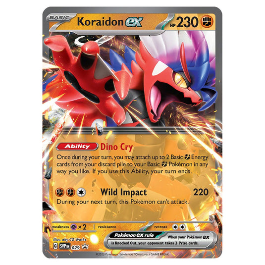 Pokemon - SV Black Star Promos - Koraidon ex 029