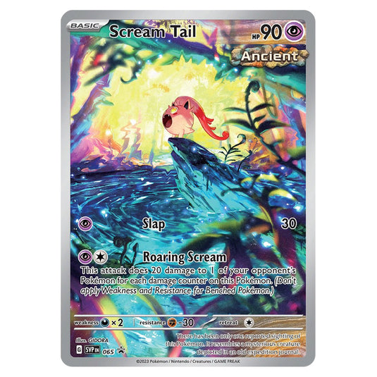 scream tail ancient pokemon card Pokemon - SV Black Star Promos