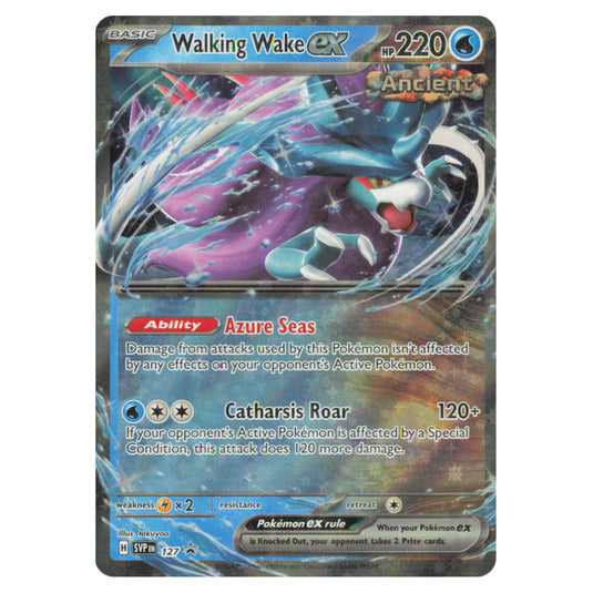 Pokemon - SV Black Star Promos - Walking Wake ex SVP127