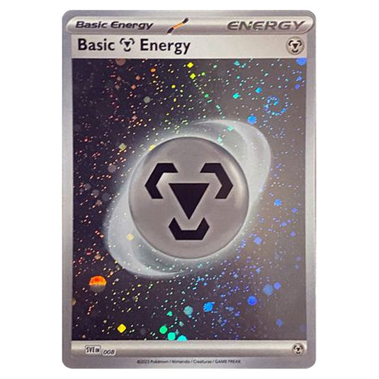 Pokemon - Scarlet & Violet - 151 - Metal Energy SVE 008 (Cosmo Holo)