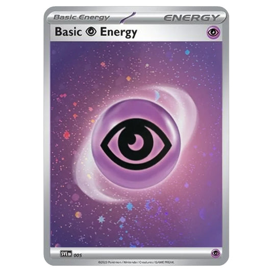 Pokemon - Scarlet & Violet - 151 - Psychic Energy SVE 005 (Cosmo Holo)